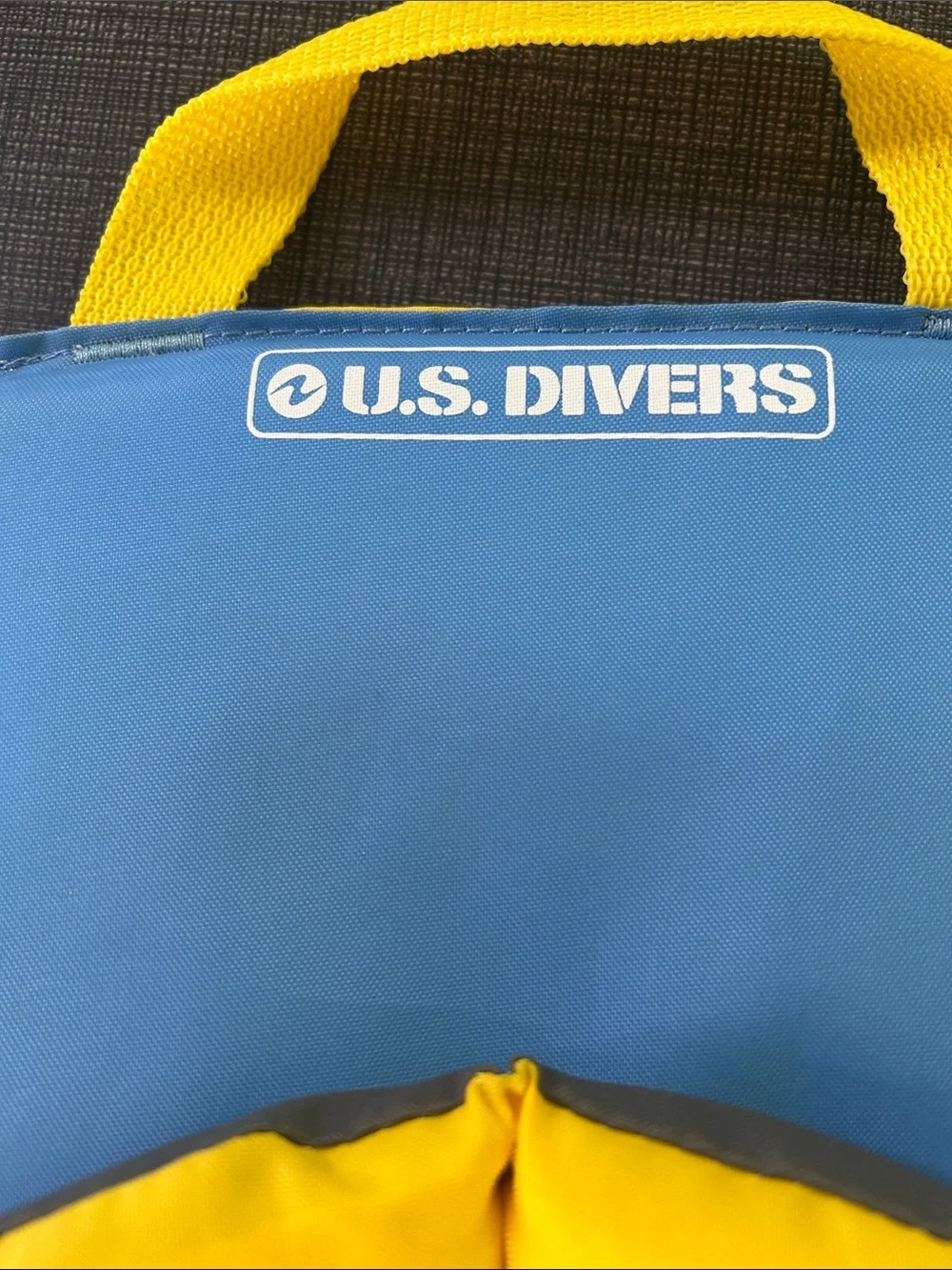 New Infant Life Jacket - Yellow & Blue Kids under 30 pounds, US Divers